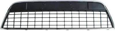 Produktbild von Kühlergrill Ersatz Gitter Mitte Stoßstange Stoßfänger Schwarz Chrom Rahmen für