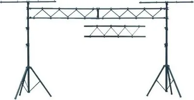 Produktbild von Lichtstativ-Set Extrem LS2-PRO, 2 Ständer, 2 Rampen 1,5m, max. Höhe 3,5m, 80kg Belastbarkeit