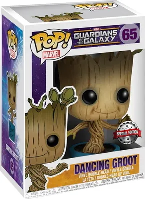 Produktbild von Marvel Guardians of the Galaxy - Dancing Groot 65 Special Edition - Funko Pop! - Vinyl Figur