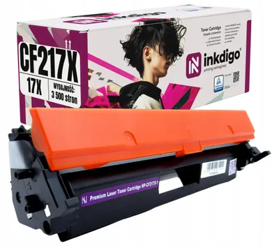 Produktbild von Inkdigo Toner CF217X für HP LaserJet Pro M102a, M102w, M130a, M130fn – Schwarz, 3500 Seiten,