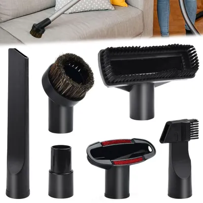 Staubsaugerbürsten-Set, 6-teilig, 32–35 mm, Universal