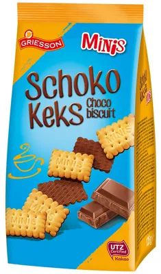 Produktbild von Griesson Schoko Keks Minis 125g