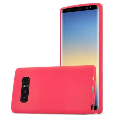 Immagine prodotto di Cadorabo custodia protettiva per Samsung Galaxy NOTE 8 custodia in rosso telefono cellulare TPU Etui Cover Case