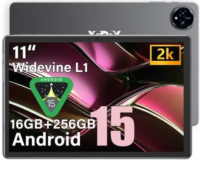 Immagine prodotto di Tablet Android da 10 pollici, con connettività 4G LTE e Wi-Fi 6, batteria da 8000 mAh, 256 GB di memoria, GPS, Google Play, display IPS, processore Octa Core, porta USB-C, fotocamera frontale, fotocamera posteriore, Android. Disponibile in grigio. (Opzioni di memoria: 15-16 GB + 256 GB)
