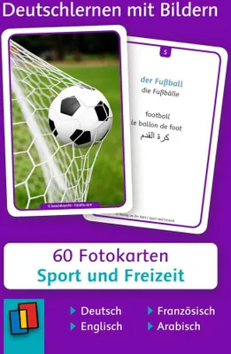 Produktbild von Deutschlernen mit Bildern - Sport und Freizeit