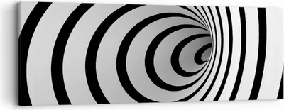 Produktbild von Bild auf Leinwand - Leinwandbild - Spirale abstrakt komposition - 90x30cm - Wand Bild - Wanddeko - Leinwanddruck - Bilder - Kunstdruck - Wanddekoration - Leinwand bilder - Wandkunst - AB90x30-2648