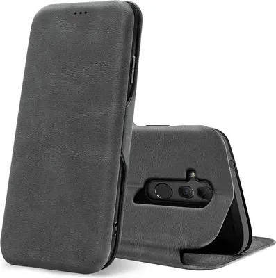 Zdjęcie produktu dla Etui z klapką dla Huawei Mate 20 Lite Etui Book Cover Etui na telefon komórkowy z gniazdem na kartę Etui ochronne Premium