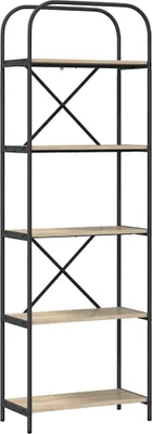 Produktbild von vidaXL Bücherregal Sonoma-Eiche 60 x 30 x 183 cm Holzwerkstoff