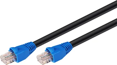 Obrázok produktu pre Goobay 94395 sieťový kábel čierny 50 m Cat6 U/UTP (UTP)