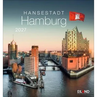 Obrázek produktu pro Hanzovní město Hamburk – kalendář s pohlednicemi 2027