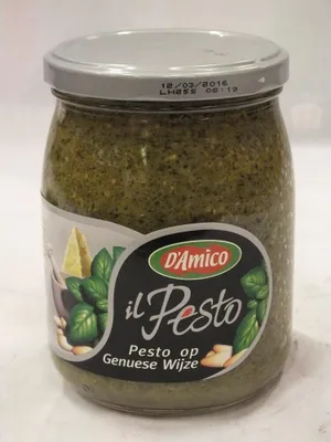 Produktbild von Pesto genovese Italienische Basilikumpesto d´amico 500 gr.