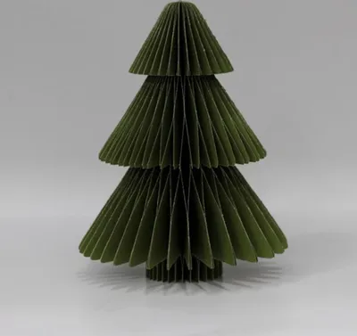 Image de 12x WH Sapin design nid d'abeille Décoration Noël Christmas XMAS Décoration de table Décoration intérieure