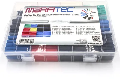 Produktbild von Marfitec Schrumpfschlauch Big Box 560 tlg.