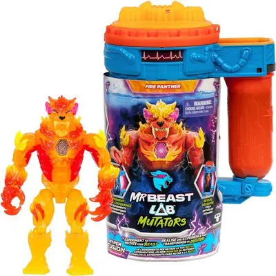 Obrázok produktu pre Mutator Atomic Earth Panther figúrka MRBEAST LAB FLAME 13 cm Od 5 rokov