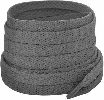 Productafbeelding van The Kicks Don® Sneaker Veters Plat - 150CM - Donkergrijs