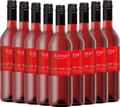 Produktbild von 9x Vorteils-Weinpaket Tanz auf dem Vulkan Rotling - Weingut Kiefer