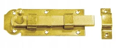 Image de Domax Loquet 140 zingué doré pour portail