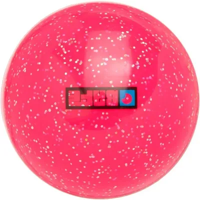 Productafbeelding van Hockey Bal - Oefenbal Buiten - Hockey Training - Glitter Effect - Standaard Gewicht - Roze