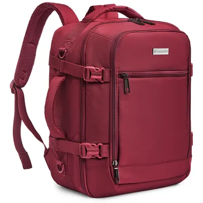 Produktbild von Zagatto Damen Reiserucksack Handgepäck 40x30x20 24L WIZZAIR RYANAIR Roter ZG1151