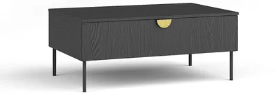 Produktbild von Couchtisch Mond Wohnzimmertisch 100x66x41cm mit Klapptür Farbe wählbaranthrazit