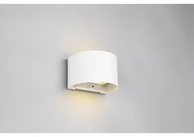 Imagen del producto de Lámpara de pared LED "Reality Talent", 2 x 0,5W, 16 cm, blanco mate, luz cálida