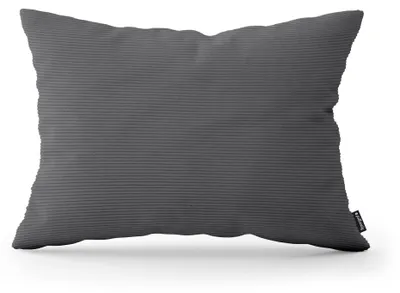 Produktbild von Zierkissen Cord Dunkler Anthrazit 40 × 55 cm
