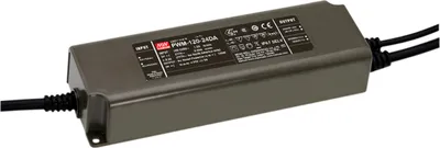 Produktbild von MEANWELL PWM-120-24DA2, Installationsnetzteil, IP67 120W 24V 5A PWM DALI2