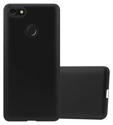 Immagine prodotto di Cadorabo custodia protettiva per Huawei Y6 PRO 2017 cover in nero custodia per telefono cellulare TPU custodia in silicone cover case