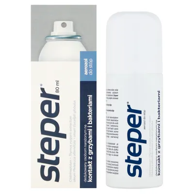 Obrázek produktu pro Steper Aerozol do stóp przeciwgrzybiczny, 80 ml