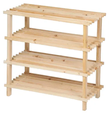 Produktbild von Kesper 69724, offen, Holz, Holz, 4 Regale, Vierfach-Rackfach, Matt