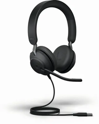 Obrázek produktu pro Jabra 24089-999-999 Jabra Evolve2 40 MS Stereo Headset schwarz USB-A
