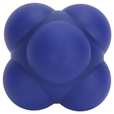 Produktbild von Tragbarer Silikon-Reaktionsball zum Trainieren der Hand-Augen-Koordination, der Geschwindigkeit und der Reflexe (Kobaltblau)