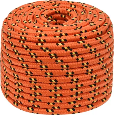 Produktbild von vidaXL Bootsseil Orange 14 mm 250 m Polypropylen