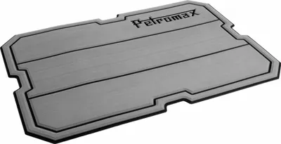 Produktbild von Petromax Haft-Auflage für Kühlbox kx50 Grau mit Linien und Petromax Schriftzug für 50 Liter Box