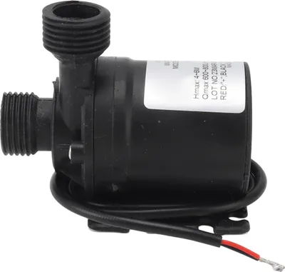 Image de Pompe à eau submersible IP68 étanche, silencieuse, anti-fuites, raccord fileté, pompe de circulation d'eau DC24V 38W