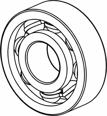 Produktbild von MCD Racing Kugellager 689 2RS (9x17x5) / Stabilisator