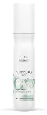 Zdjęcie produktu dla Wella Professionals Nutricurls Milky Waves Leave-In Spray pielęgnacja bez spłukiwania do włosów falowanych 150 ml