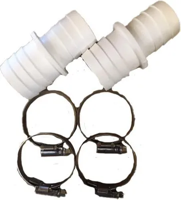 Produktbild von myPOOL Schlauchverbinder Ø 32/38mm/2er+Schlauchklemmen