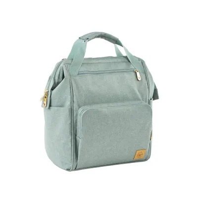 Produktbild von LÄSSIG Baby Wickelrucksack Wickeltasche inkl. Wickelzubehör nachhaltig produziert/Goldie Backpack, mint