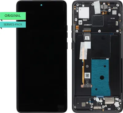 Produktbild von Original Motorola Edge 40 XT2303 OLED Display Touchscreen Bildschirm Rahmen Schwarz & Werkzeug