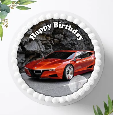Produktbild von Für die Geburtstags Torte ein Tortenaufleger, Zuckerbild mit dem Motiv: Fahrzeuge, Essbares Foto für Torten, Fondant, Ø 20cm, 0885c