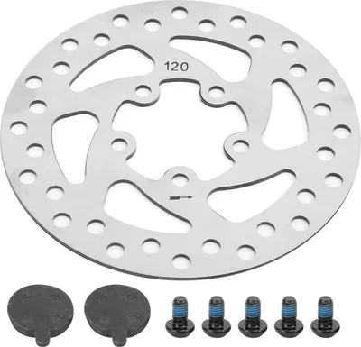 Produktbild von 120 mm Bremsscheibe, 5 Löcher, Edelstahl, passend für Xiaomi PRO/PRO2 Elektroroller