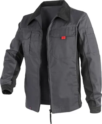 Produktbild von Kübler Jacke anthrazit/schwarz 65%Polyester/35%Baumwolle Gr. 46