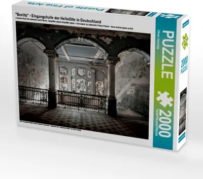 Produktbild von Calvendo "Beelitz" - Eingangshalle der Heilstätte in Deutschland 2000 Teile Puzzle quer 900x670mm, Jerneizig Oliver; 7350387
