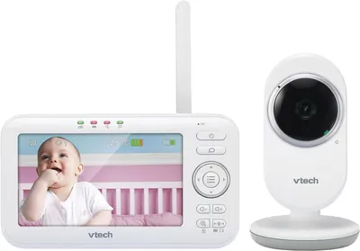 Produktbild von VTech Babymonitor VM5252 – Video-Babyphon mit beweglicher Kamera – Klarer Sound,