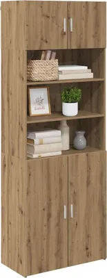 Immagine prodotto di vidaXL Armadio in rovere Artisan 80 x 42,5 x 225 cm