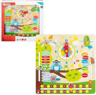 Image de Play & Learn Jeu éducatif en bois Multicolore Multicolore One Size
