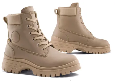 Image de Falco Zarah bottes de moto pour femmes, marron clair, 37