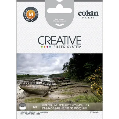 Produktbild von Cokin Filter P121 Verlauf grau 2 ND 8