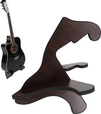 Produktbild von Famanu Gitarrenständer leicht und praktisch - schwarz